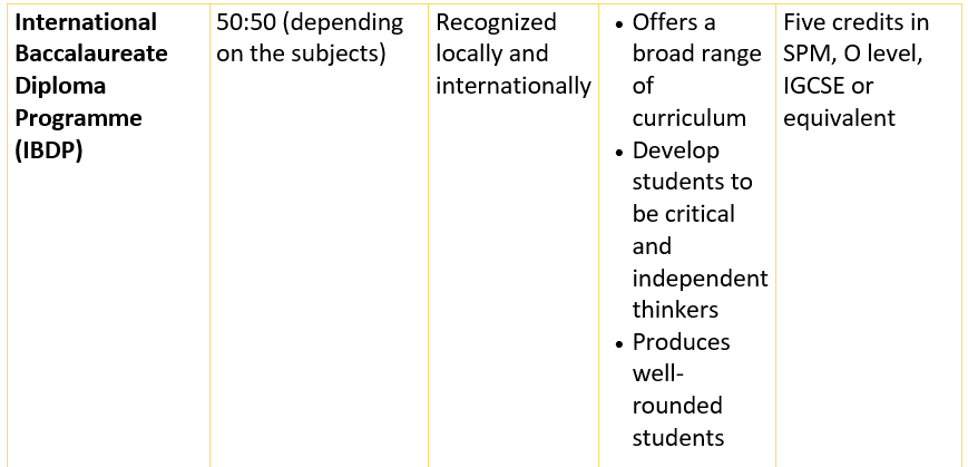 International Baccalaureate Diploma Programme