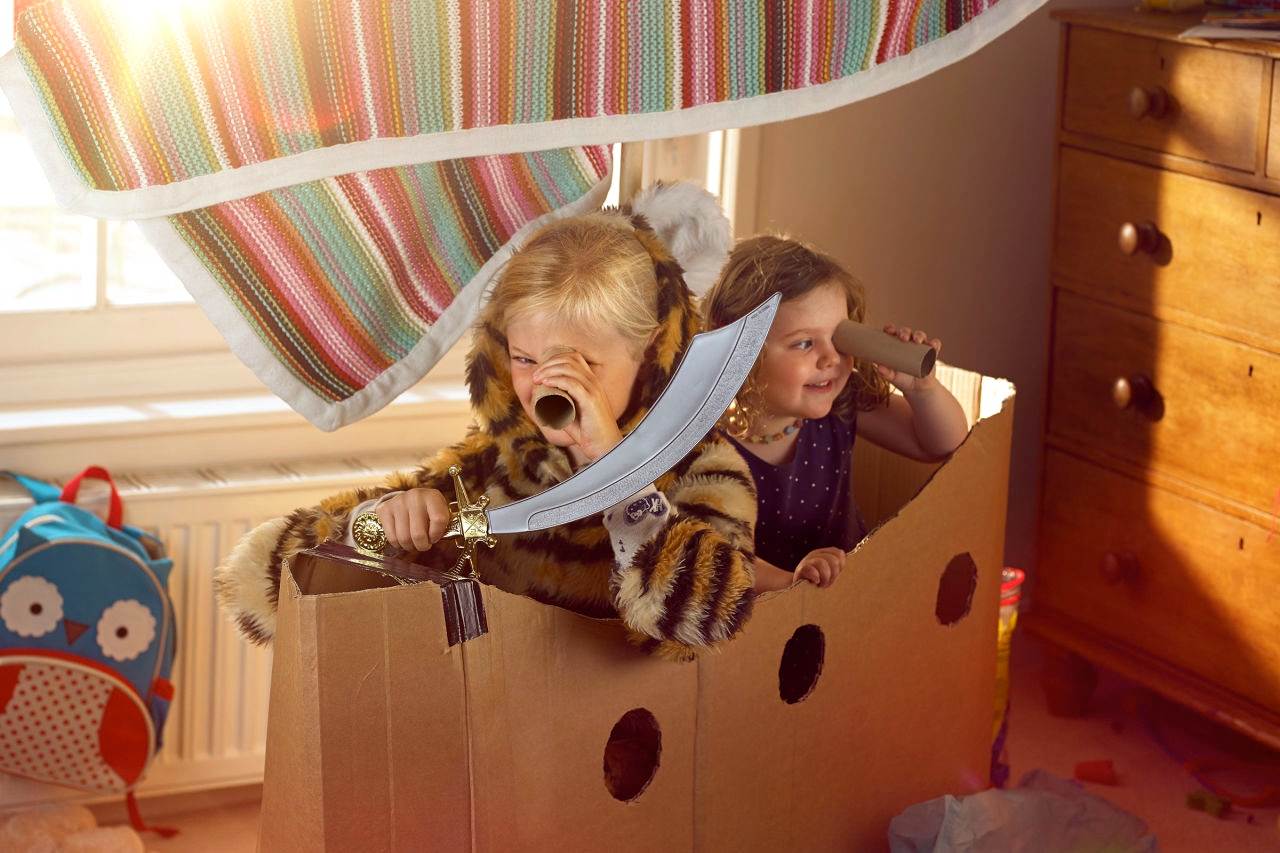 children playing