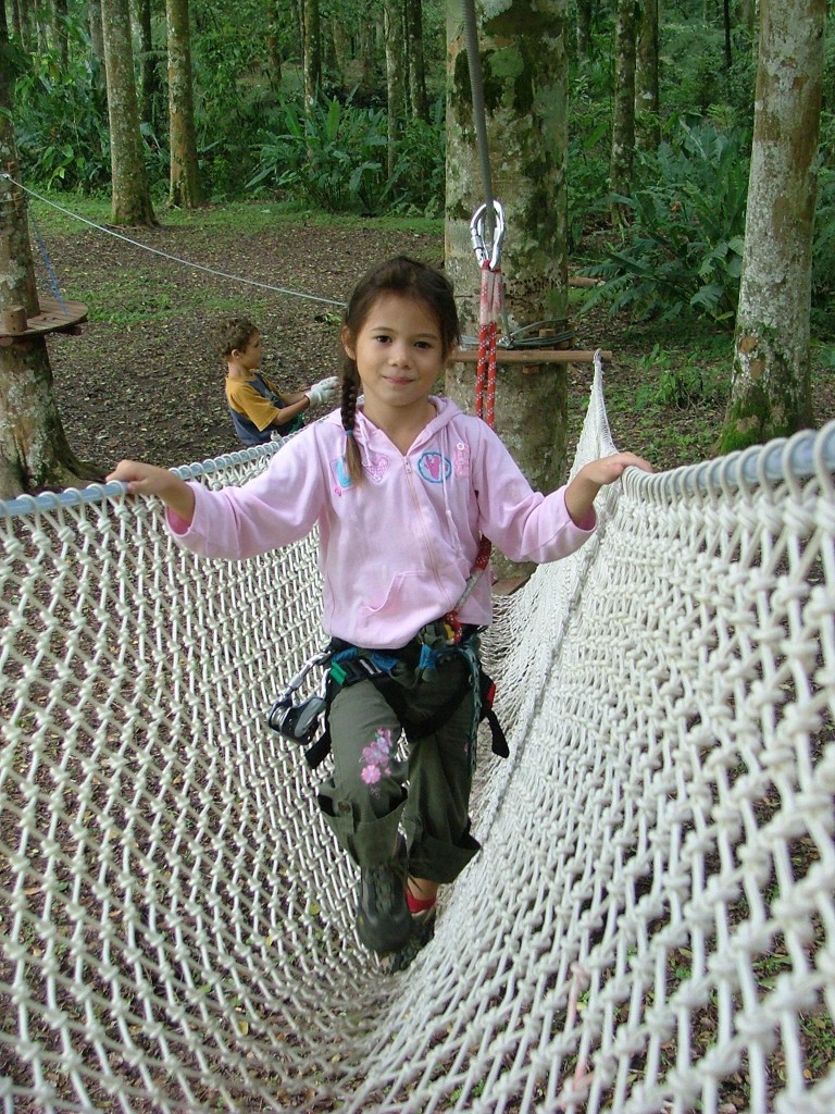 Treetop Zipline Park in Bedugul