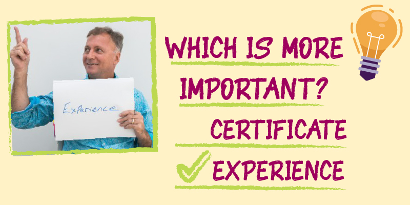 experience certificate