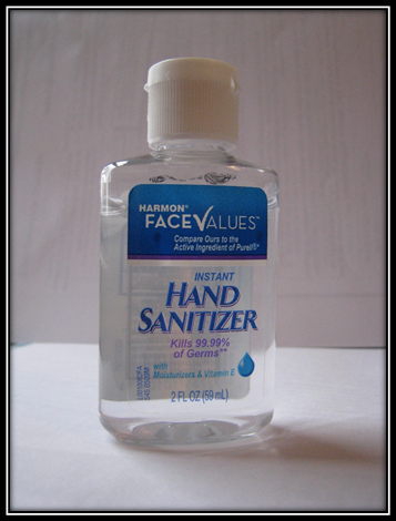 alcohol-based hand sanitizer
