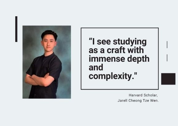 “Don’t Just Stare At Your Textbooks, Use These Apps To Study.” - Jarell, A Malaysian Who Beat More Than 50,000 Applicants And Got Into Harvard