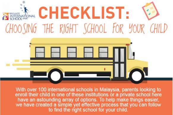 Choosing the right school for your child